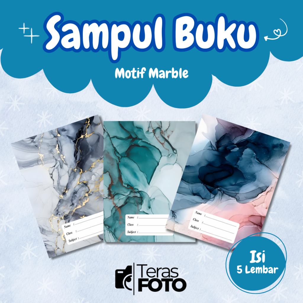 

(Isi 5 Lembar) SAMPUL BUKU MOTIF ESTETIK MARBLE / SAMPUL BUKU TULIS SIDU CAMPUS BIGBOSS / SAMPUL BUKU BOOK COVER A5/B5 / SAMPUL BUKU AESTHETIC