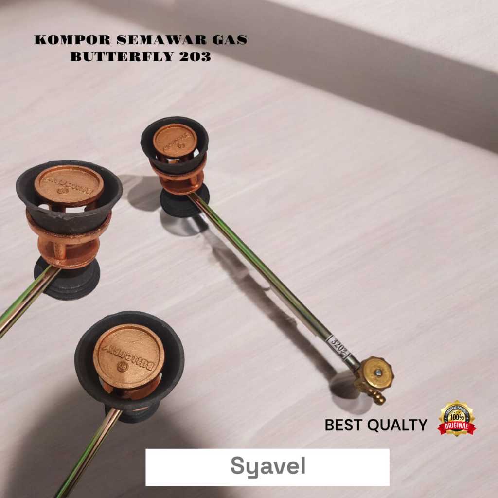 kompor semawar gas butterfly 203/kompor semawar gorengan 203 butterfly