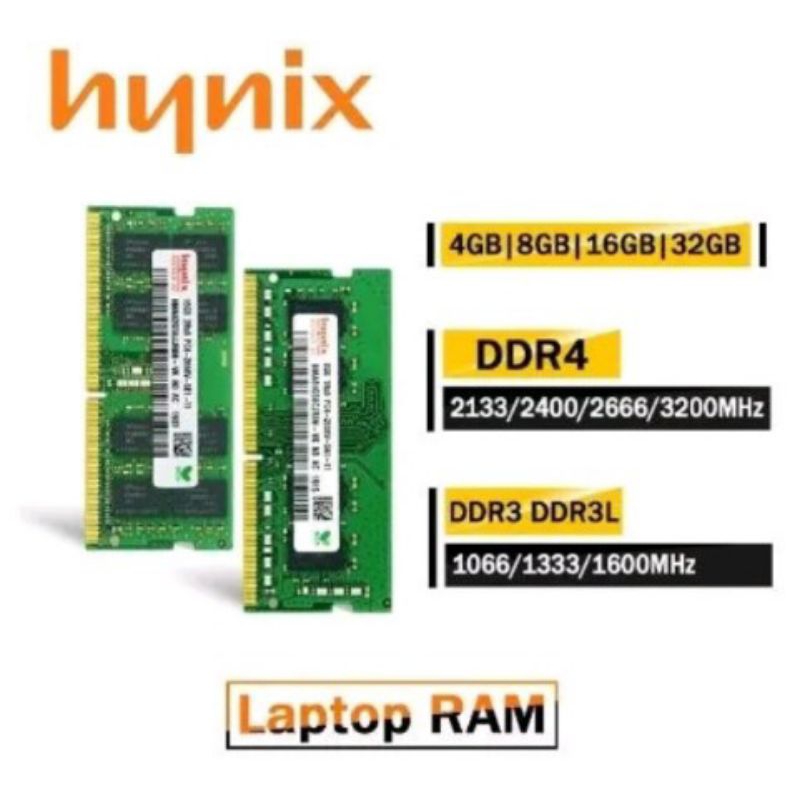RAM MEMORY hynix SODIMM laptop DDR3l 8GB 1600/12800 4G sodim