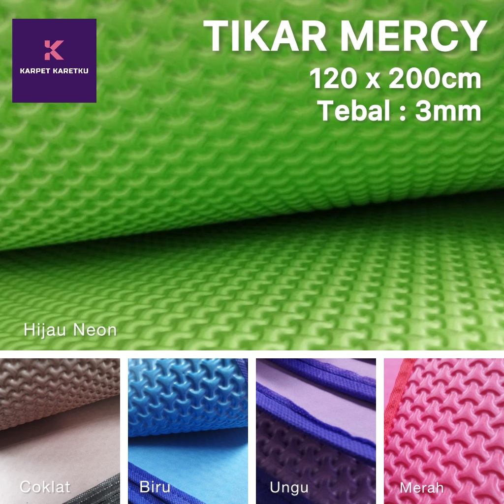 Karpet Spons Mercy // Tikar Mercy // Karpet Lantai Bentol // Karpet Murah