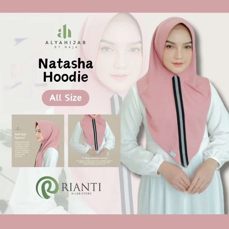 Hijab Nyaman - Natasha Hoodie - Alya Hijab by Naja