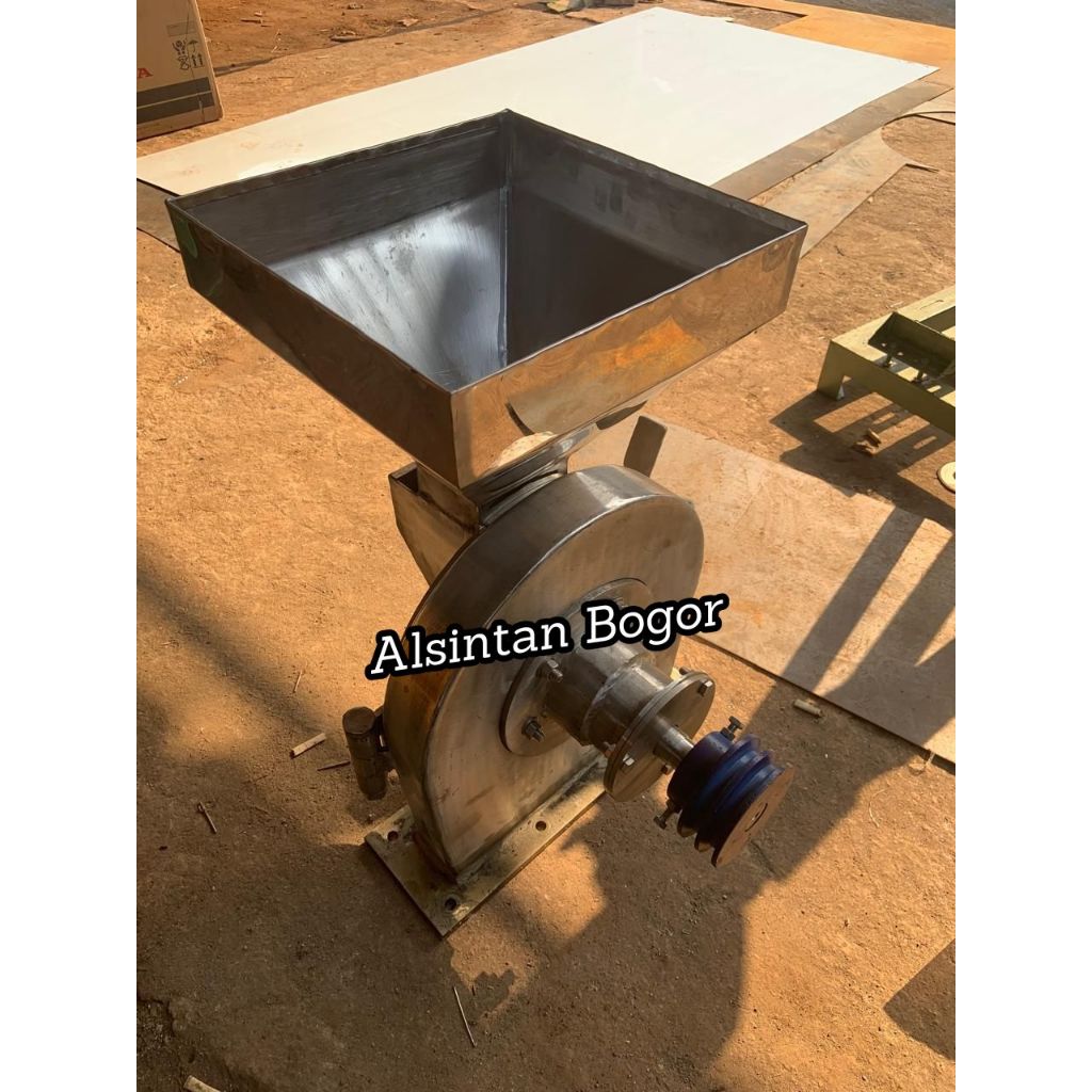 Mesin Disk Mill FFC 15 Stainless Tanpa Rangka - Disk Mill Penepung