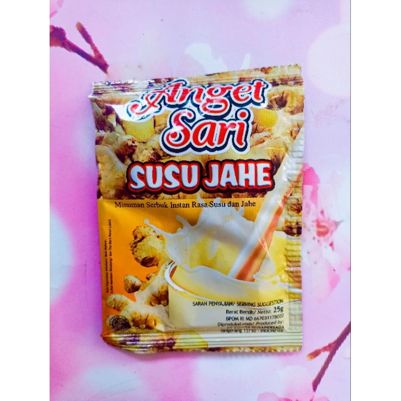 

ecer anget sari susu jahe sachet serbuk