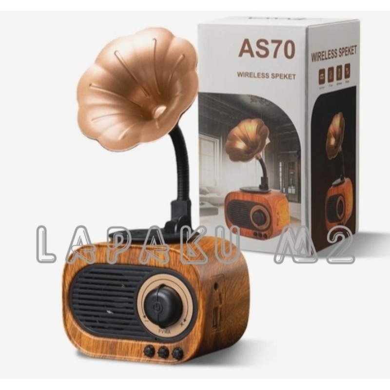 Box Musik Gramophone/Speaker Mini Retro Portable Classic