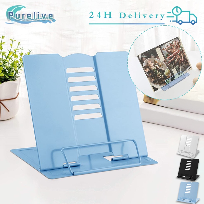 

Adjustable Book Stand Reading Holder Buku Pegangan Buku Berdiri Bracket