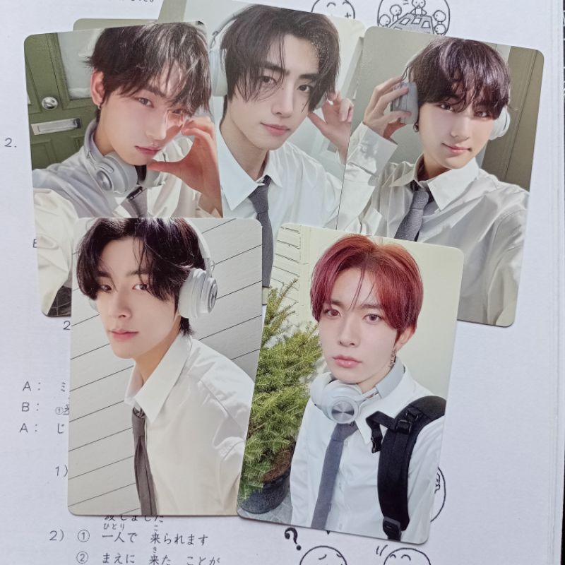 [ready] pc dicon enhypen unit jake heeseung sunoo jungwon sunghoon white suit headphone jake tuspi k