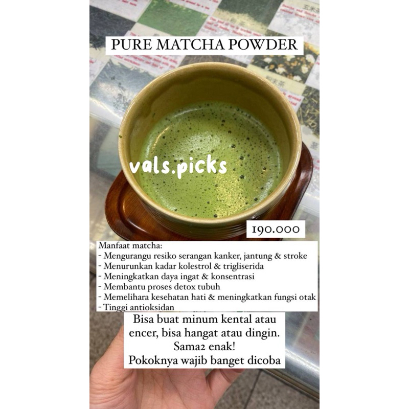 

Pure Matcha Powder