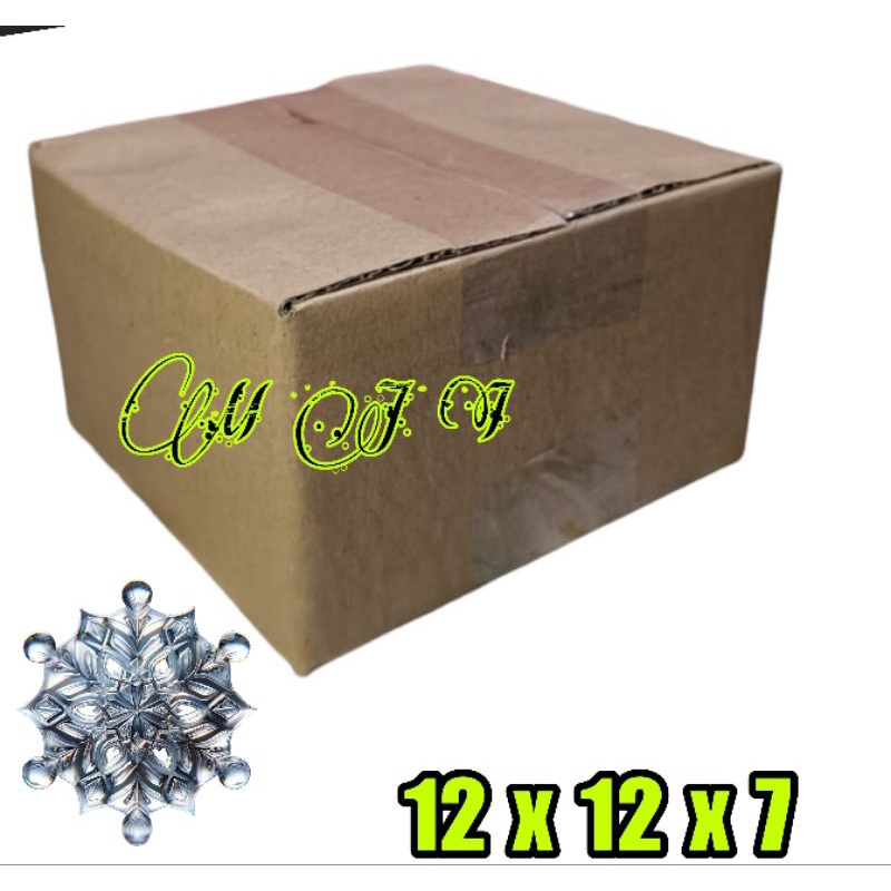 

kardus polos UK 12x12x7 kardus kecil kardus packing