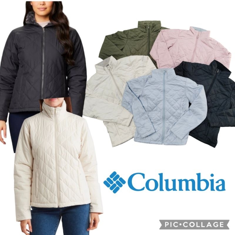 [ WOMEN ] Columbia Snowmelt Valley Jacket / Jacket Wanita Outdoor Windbreaker / Jacket Puffer tipis 