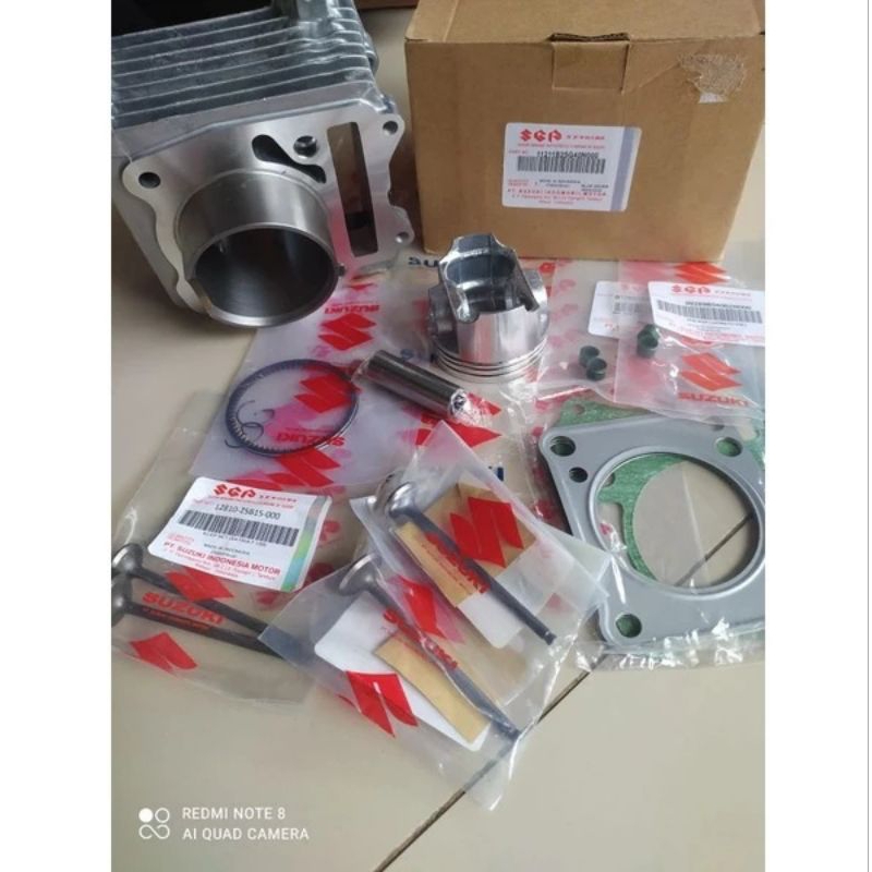 Cylinder Blok Seher Komplit Suzuki Satria Fu Old Fu Karbu Kualitas Original Scem