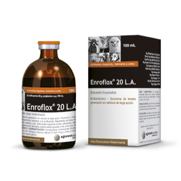 Enroflox LA 20 100ml Original