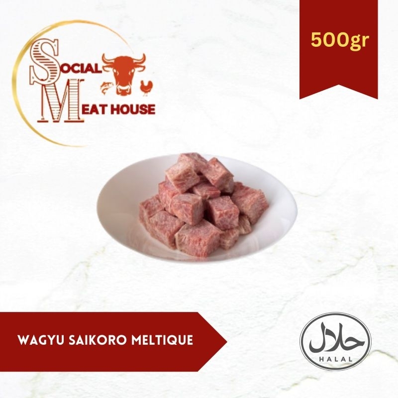 

Premium Beef Saikoro Wagyu Meltique/Beef Cube Premium (500gr)