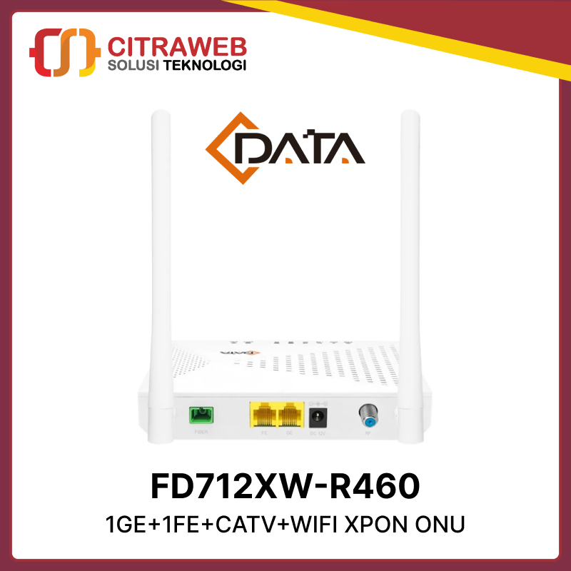 C-DATA XPON ONU FD712XW-R460 1GE 1FE CATV WIFI GPON EPON ONT cdata fd712xw modem ftth 802.11bgn