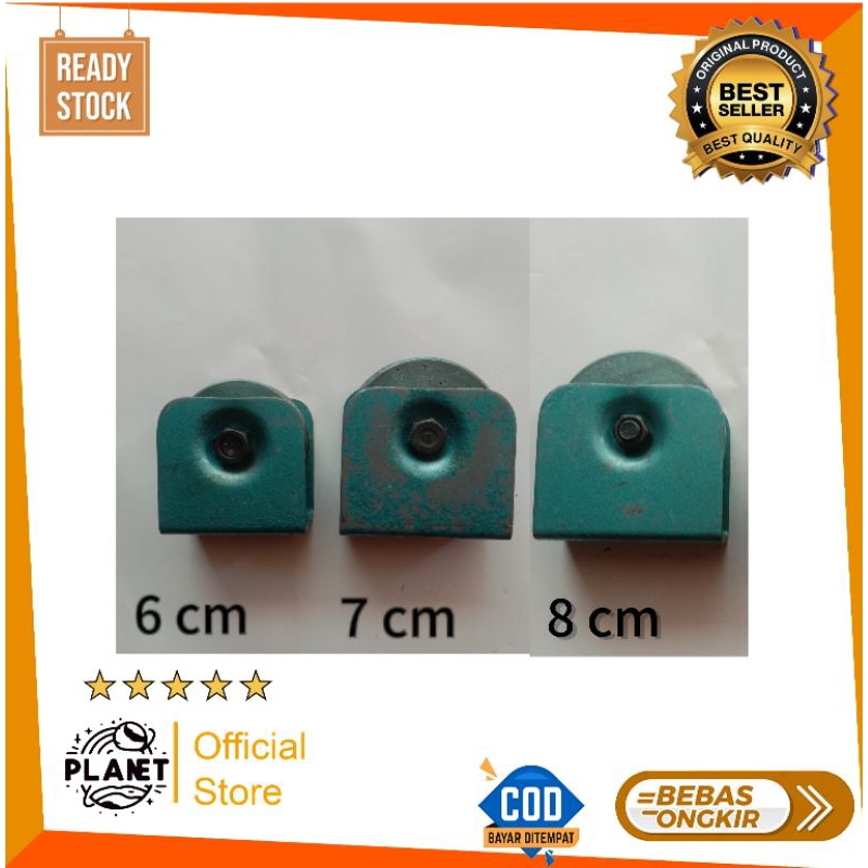 RODA PAGAR BESI COR/RODA GERBANG BESI 6 cm 7 cm 8 cm