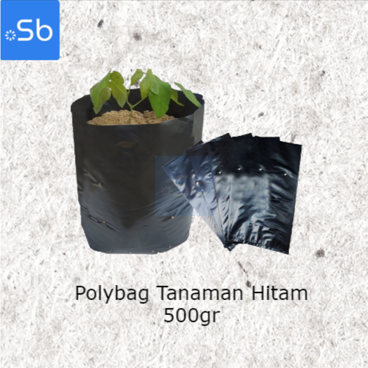 PLASTIK POLYBAG TANAMAN HITAM POLIBAG POLIBEK POLIBEG