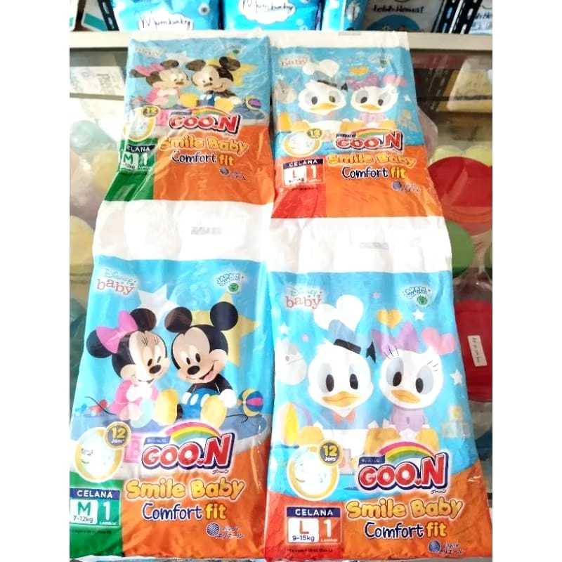 GOON SMILE BABY COMFORT FIT RENCENG ISI 6 SACHET I PER 6 SACHET