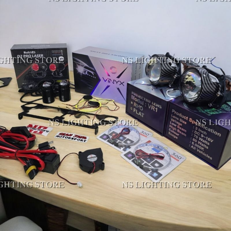 PROJIE PROJECTOR BILED VINYX VR1 AEROX OLD