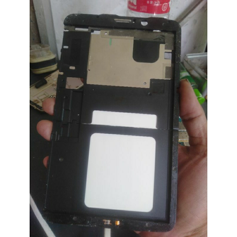 Tatakan Lcd & Batre Samsung Tab 3V T-116NU ORI COPOTAN