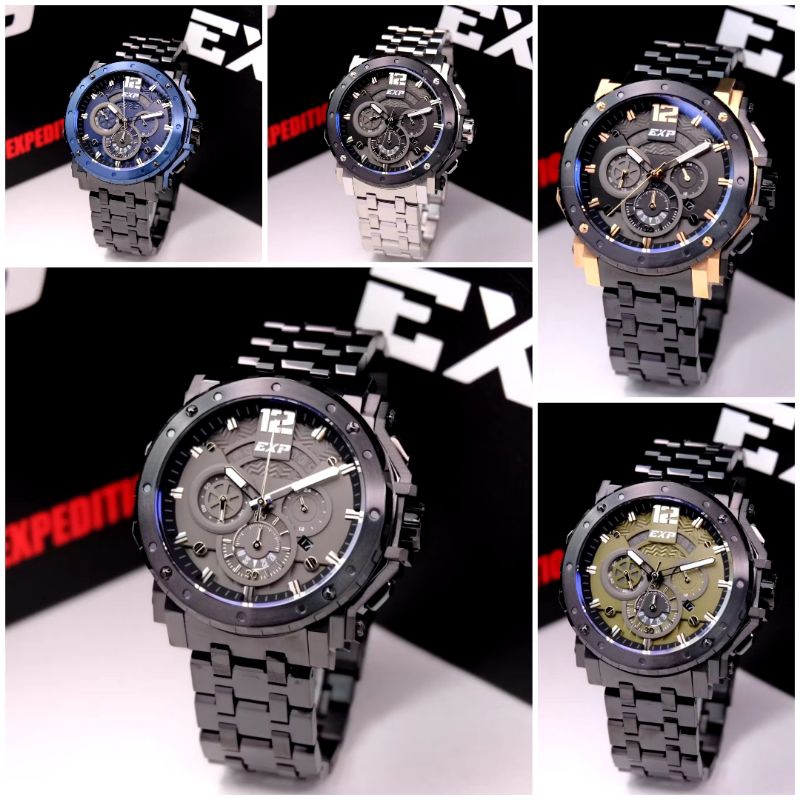 E6402 Jam Tangan Pria Expedition 6402 Original E6402