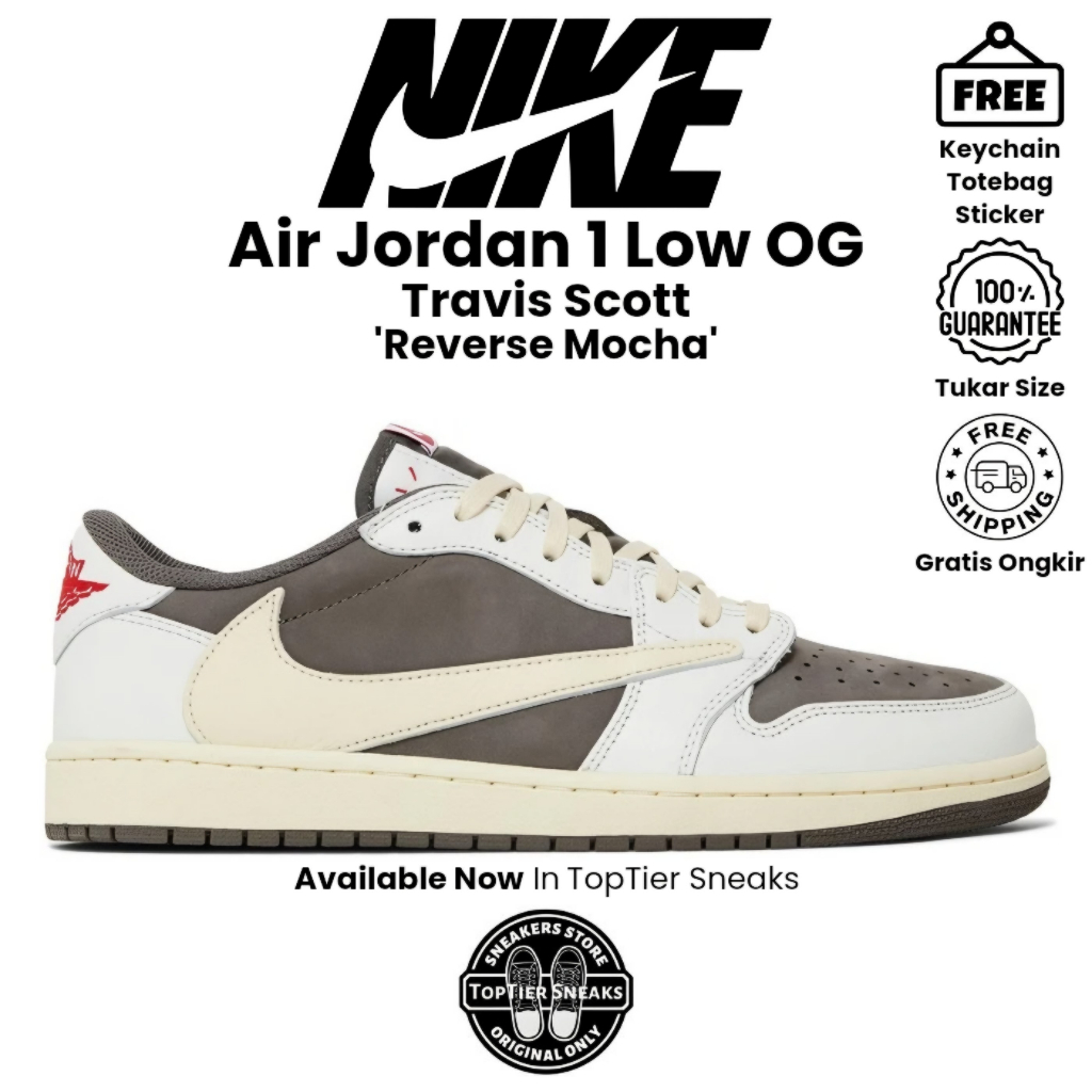 Air Jordan 1 Low OG x Travis Scott Reverse Mocha DM7866162