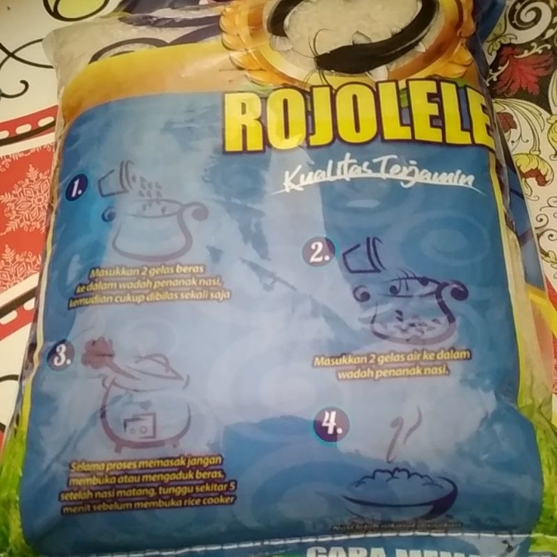 

Beras rojolele 5liter