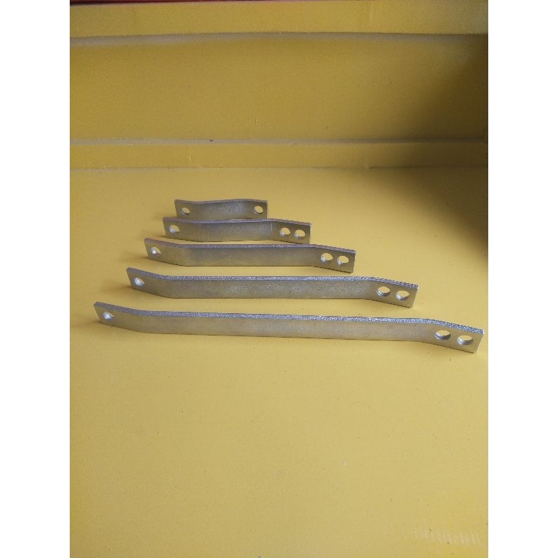 [CROME GALVANIS]BREKET KNALPOT PLAT GANTUNGAN KNALPOT TEKUK 10cm-40cm