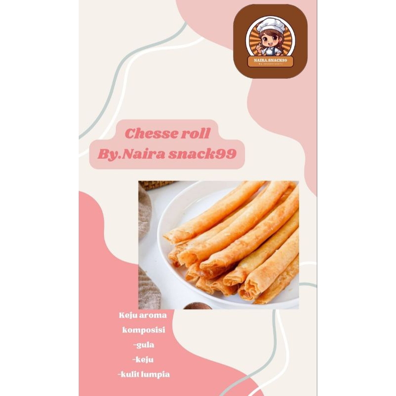 

Keju Aroma (chesse roll) isi 20pic Frozen food