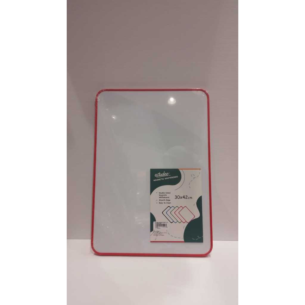 

GRAMEDIA BSD CITY - ESTUDEE WHITEBOARD MAGNETIC 2 SIDE 30X42CM RED