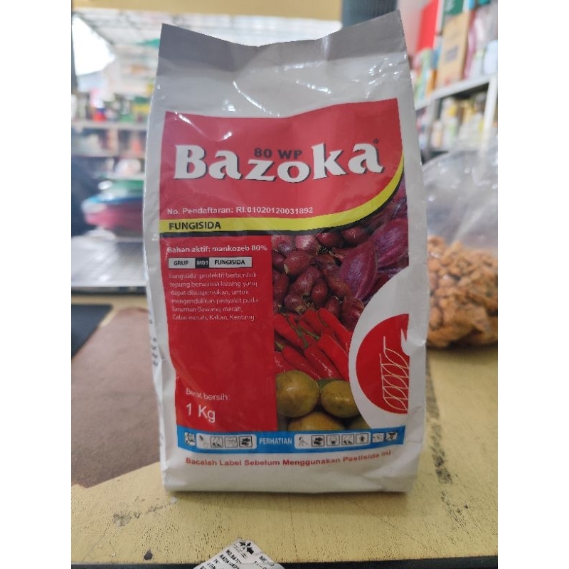 Fungisida Bazoka 80WP 1Kg