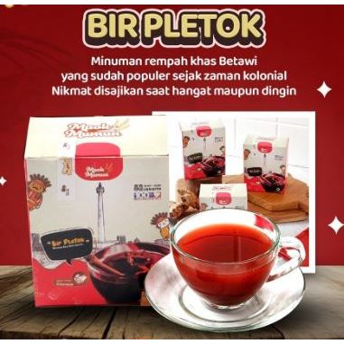 

Bir Pletok Sachet bubuk Oleh Oleh dari Jakarta khas Betawi 75 gram