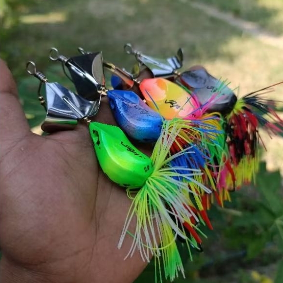 umpan casting toman, sleter tektok buzzbait, JANGKAR LURE