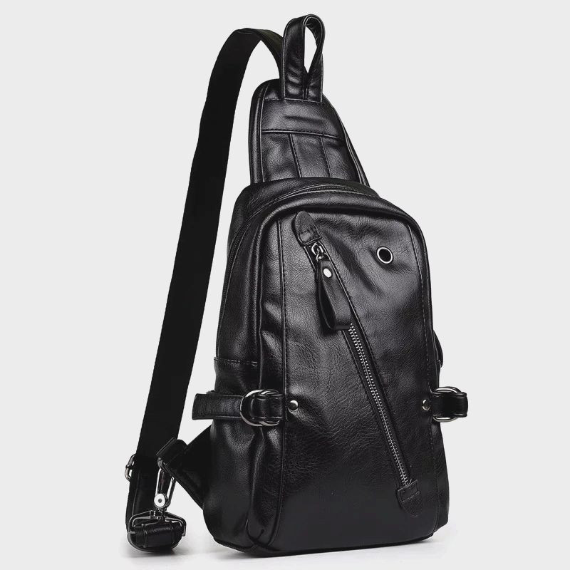 Sling Bag Kulit Pria Asli - Tas Selempang Original