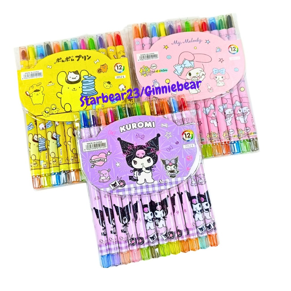 

crayon puter 12 warna stand by me ( LK 160 )