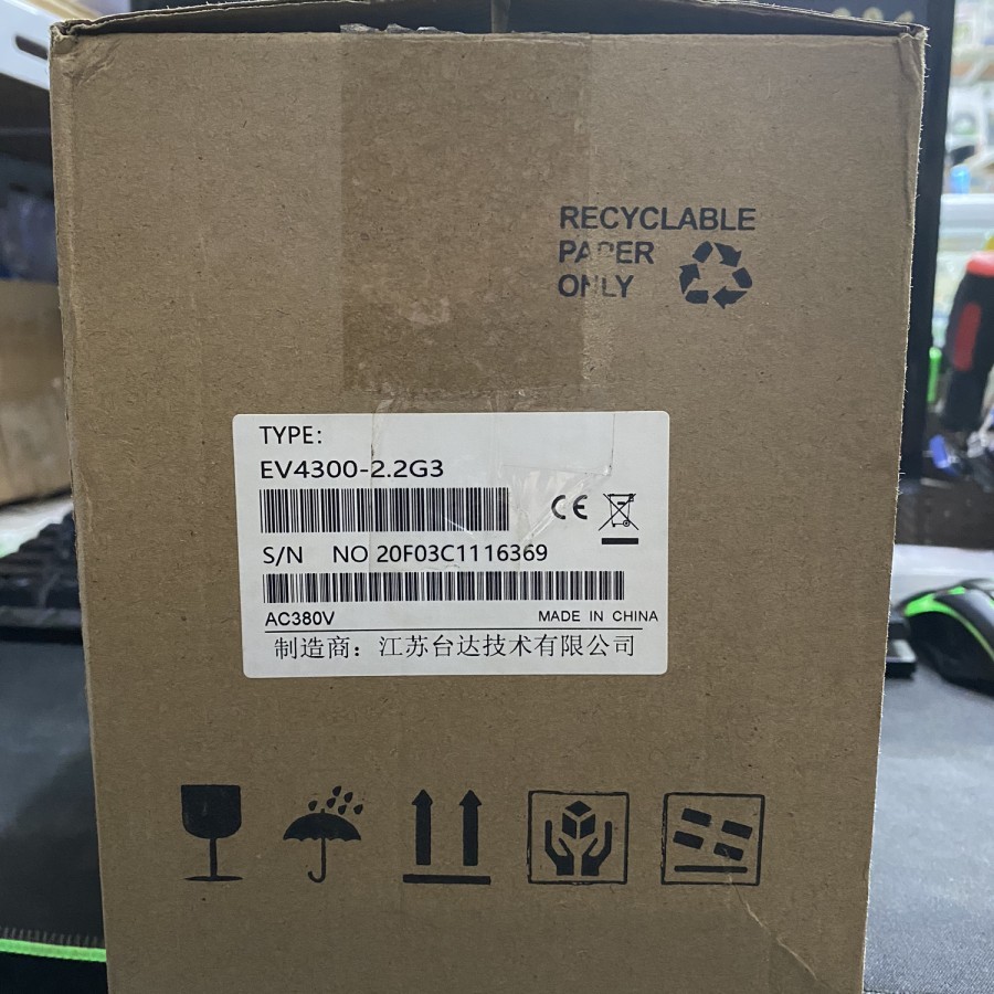 INVERTER 2.2KW / 2,2KW 3PHASE 380V TAIDA EV4300-2.2G
