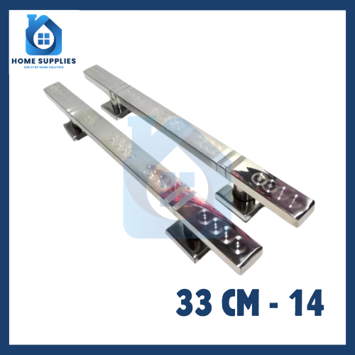 Gagang Pintu Kupu Tarung Stainless Murah 45cm - 13