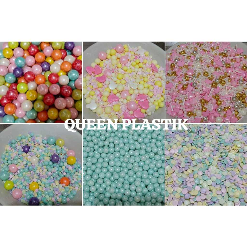 

Trimit Sprinkle Sugar Sprinkles Permen Hiasan kue 10 gr