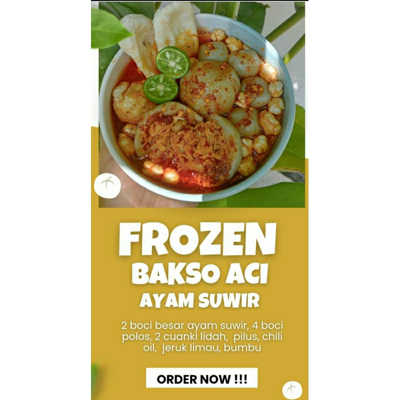 

Baso Aci Ayam Suwir