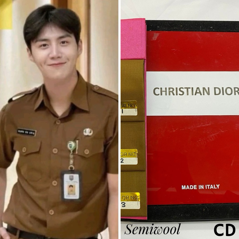 [CD] BAHAN KAIN JAS CHRISTIAN DIOR / BAHAN KAIN JAS HITAM HALUS / SEMIWOOL JAS FORMAL / BAHAN JAS / 