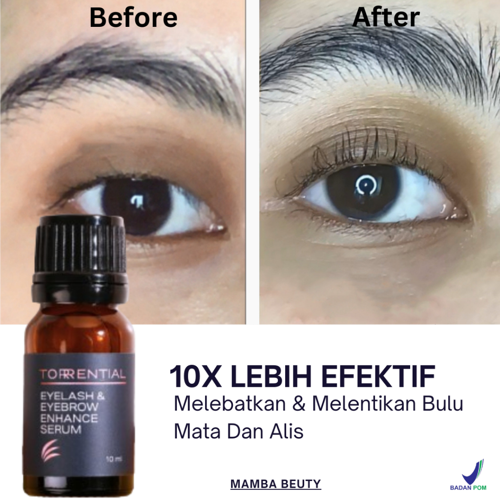 TORRENTIAL Serum Penumbuh Bulu Mata - Eyelash & Eyebrow Enhance Serum penumbuh bulu mata dan alis pe