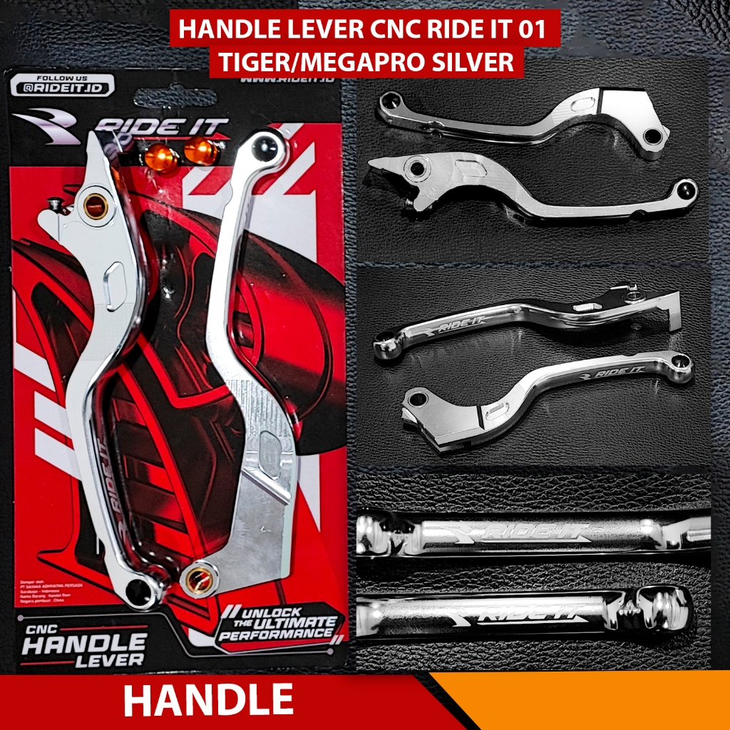 Handel Handle kopling Krome dan Rem MOS Chrome PNP Tiger GL MP RCB HANDLE R 25 KOPLING KIRI HANDLE L