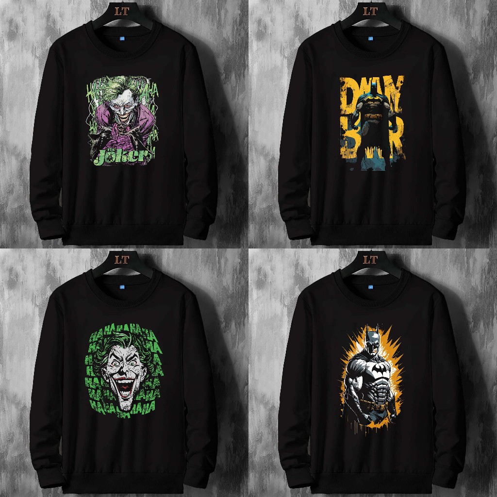 Kaos Pria Joker Batman Kaos Distro Batman Joker