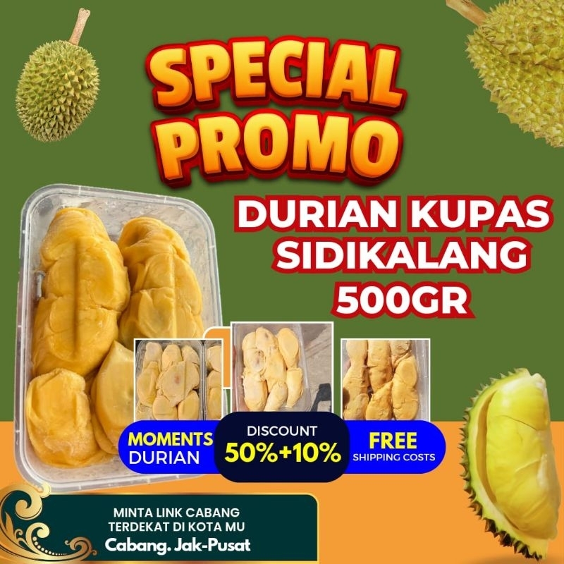 

RDI.cab Jak-pusat DURIAN KUPAS SIDIKALANG/KHAS SUMATRA by RDI