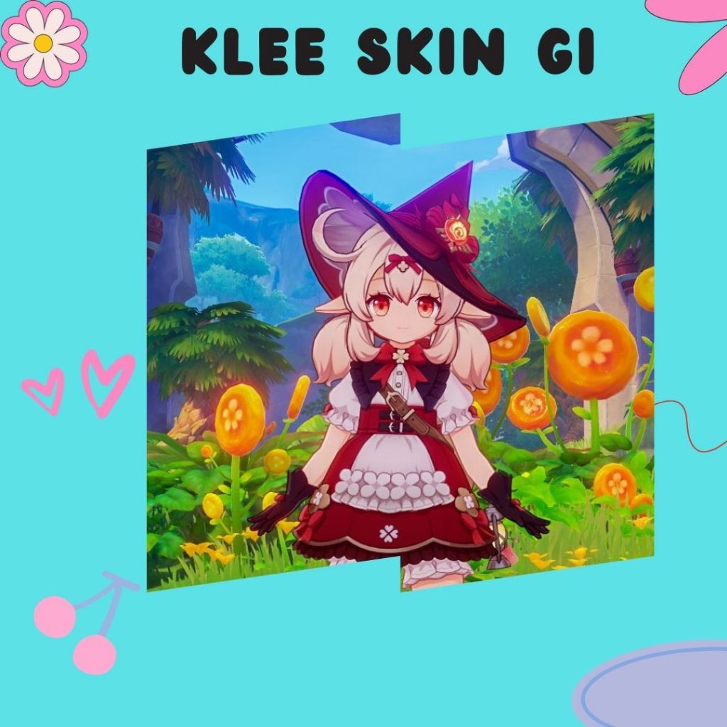 Rent Klee Skin Genshin Cosplay