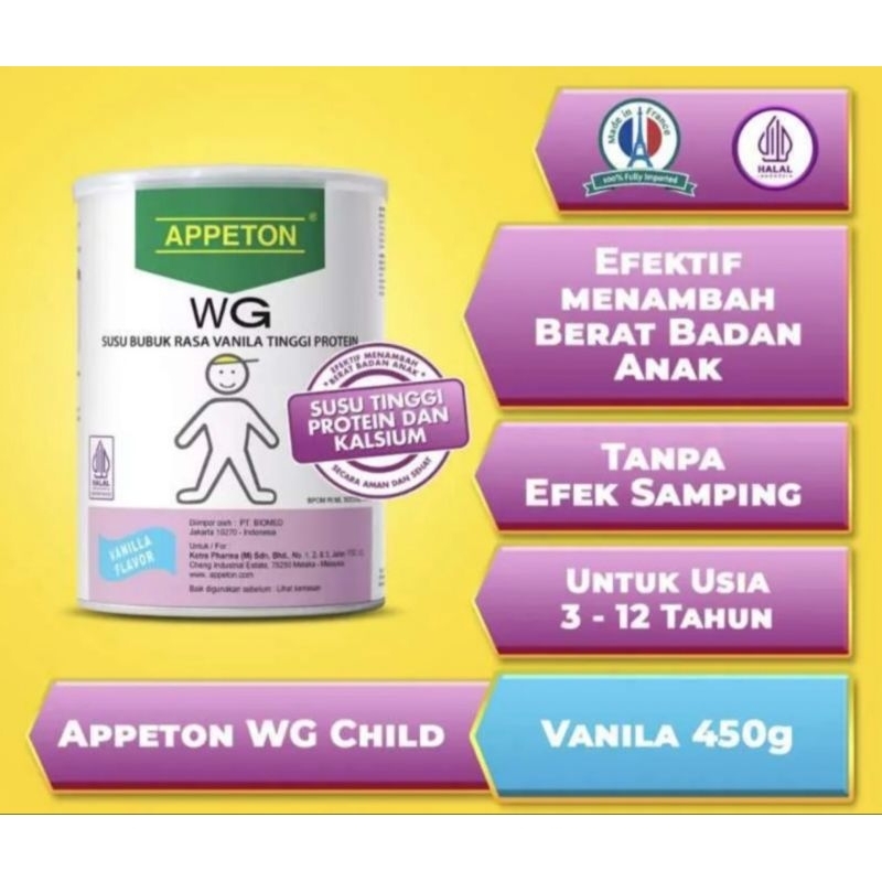 Appeton Weight Gain Child 450 gram