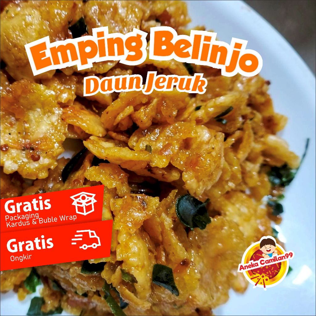 

Belinjo Pedas Manis Daun Jeruk