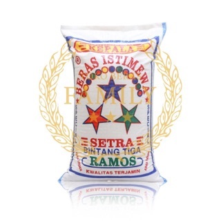

Beras Setra Ramos Bintang 3 Premium 5kg (Kemasan Plastik Bening)