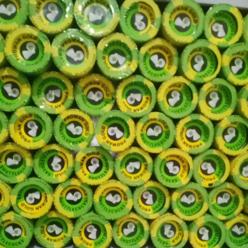 paket 10 slop prowan shuttlecock badminton bulutangkis lebih hemat