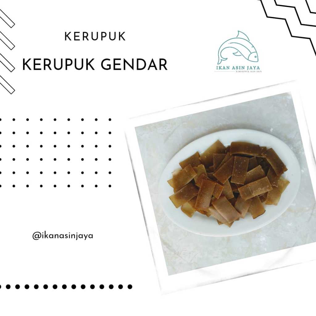 

Kerupuk Gendar Cokelat 500 Gram