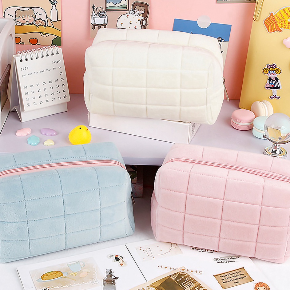 

Diminati Tempat pensil lucu tas kecil kapasitas besar pensil warna macaron tas kosmetik tempat pensil mewah tempat pensil siswa kreatif