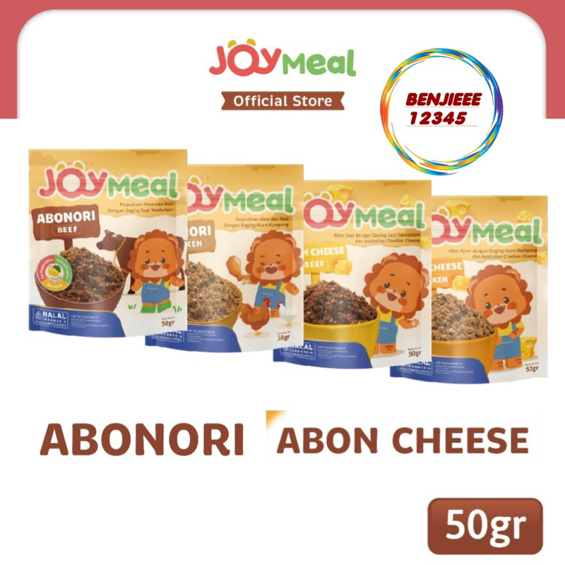 

JoyMeal AbonNori Abon Cheese beef chicken joymeal abon nori cheese ayam sapi 50gr BEEF CHICKEN ABON ABONNORI ABON NORI CHEESE JOYMEAL 50gr 50 gr abon dan nori daging keju